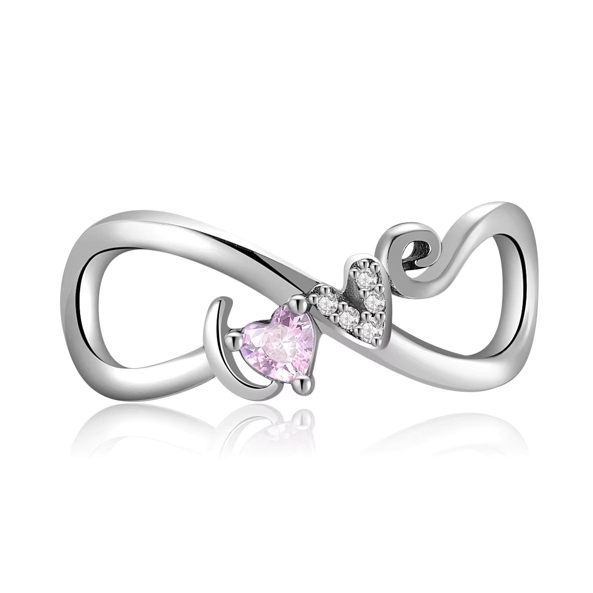 Charm Delis Infinite Love - Argint 925 cu Rodiu