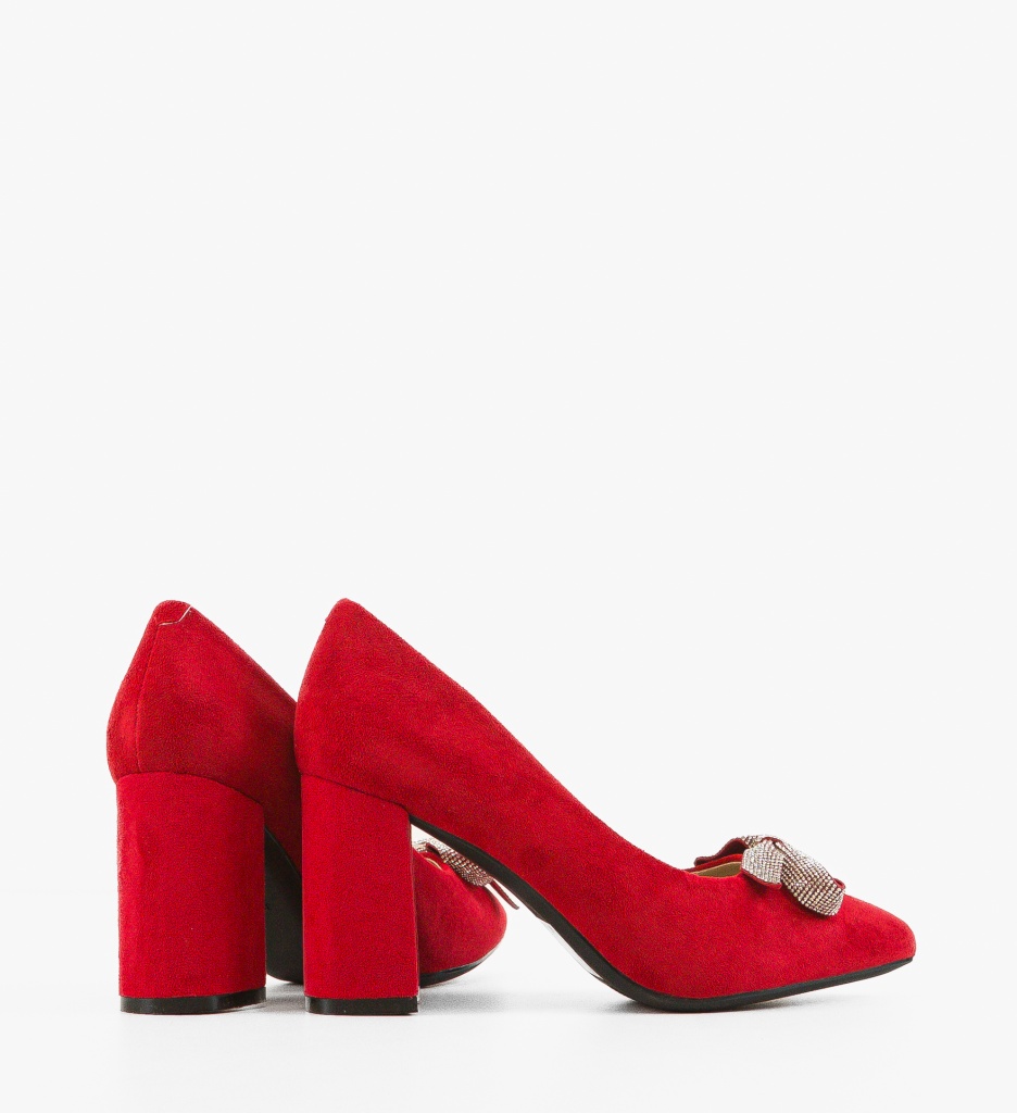Pantofi Yesee Rosii | Eleganță și Stil - imagine 4