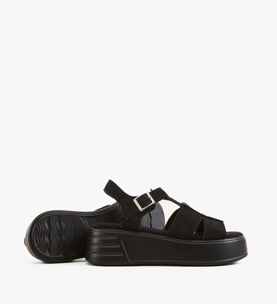 Sandale Dama Gemeyt Negre - Stil Versatil - imagine 6