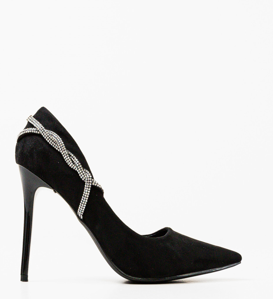 Pantofi dama Barnes Negri eleganți - imagine 5