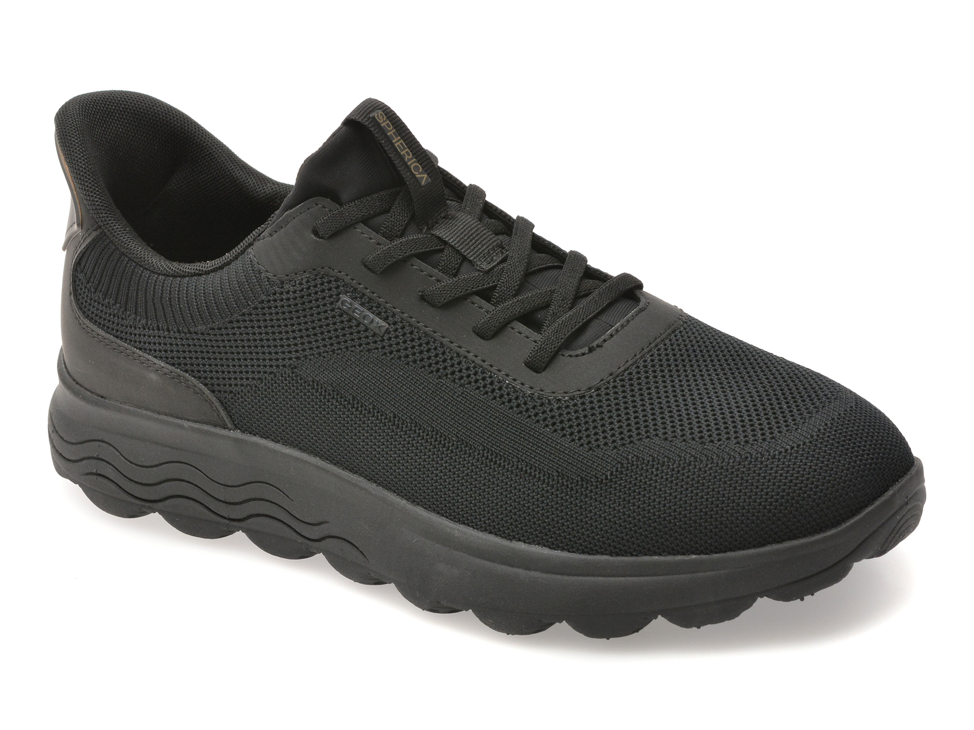 Pantofi Sport Geox Negri U55MPA Confort Sistem Slip-on