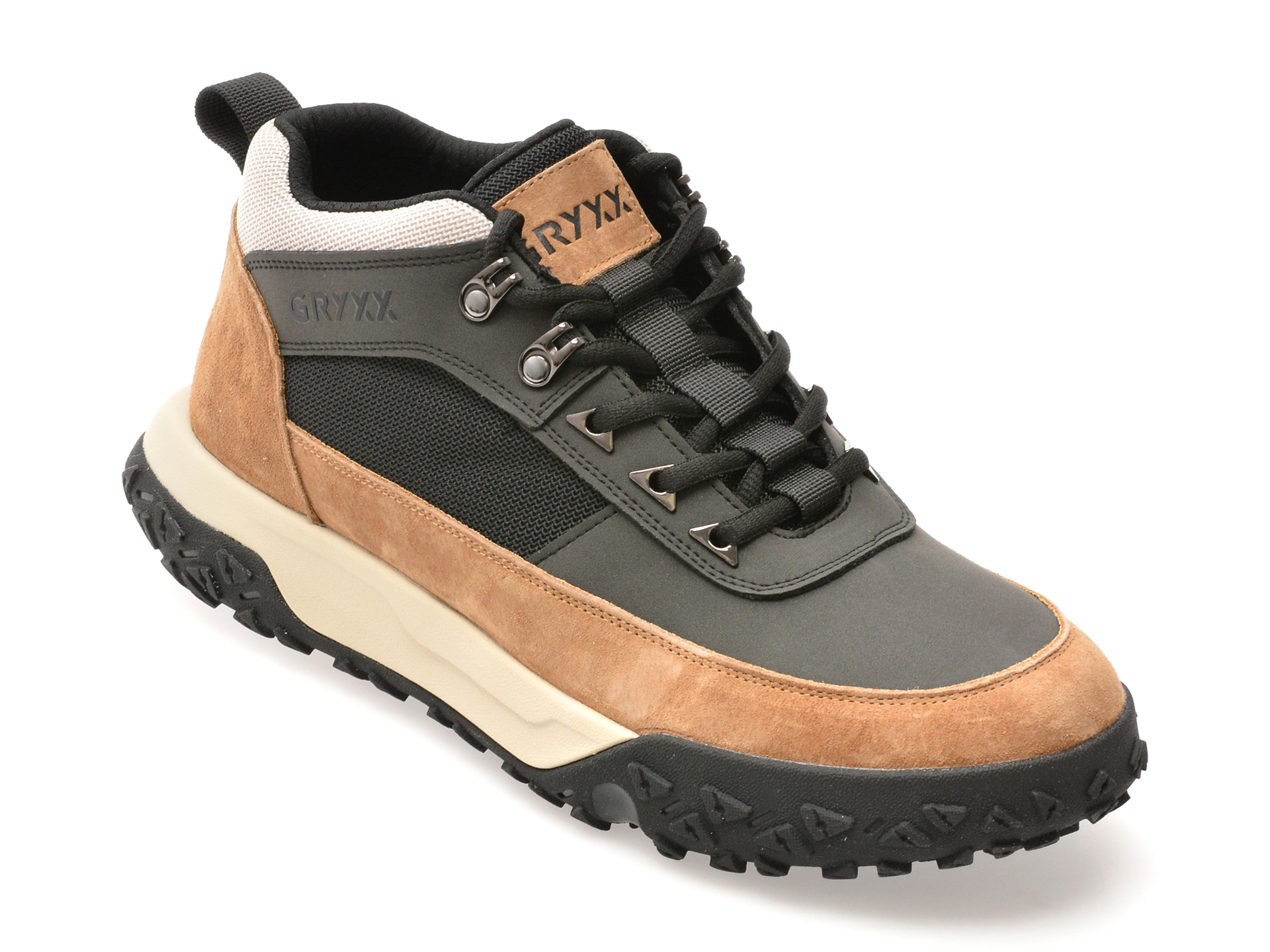 Ghete GRYXX Piele Naturală Negre