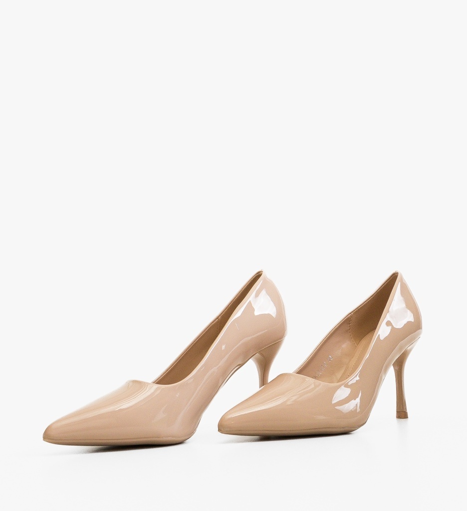 Pantofi Stiletto Dama Kas Nude - Eleganță Supremă - imagine 5