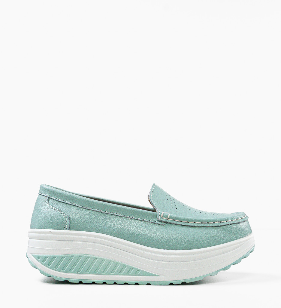 Pantofi Casual Turcoaz - Confort și Stil - imagine 4