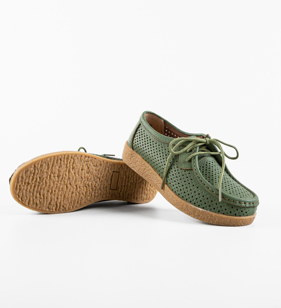 Pantofi Casual Yorker Verzi - Stil și Confort - imagine 7