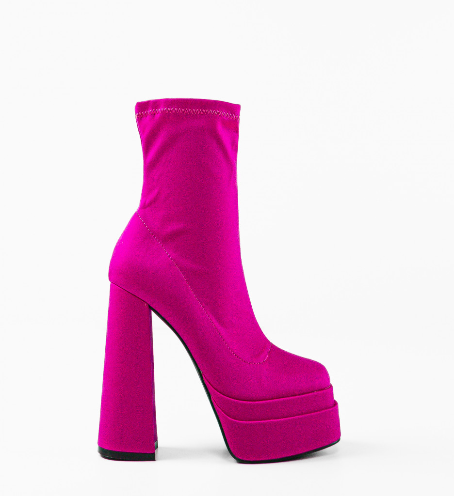 Botine Dama Platona Fuchsia | Stil și Eleganță - imagine 9