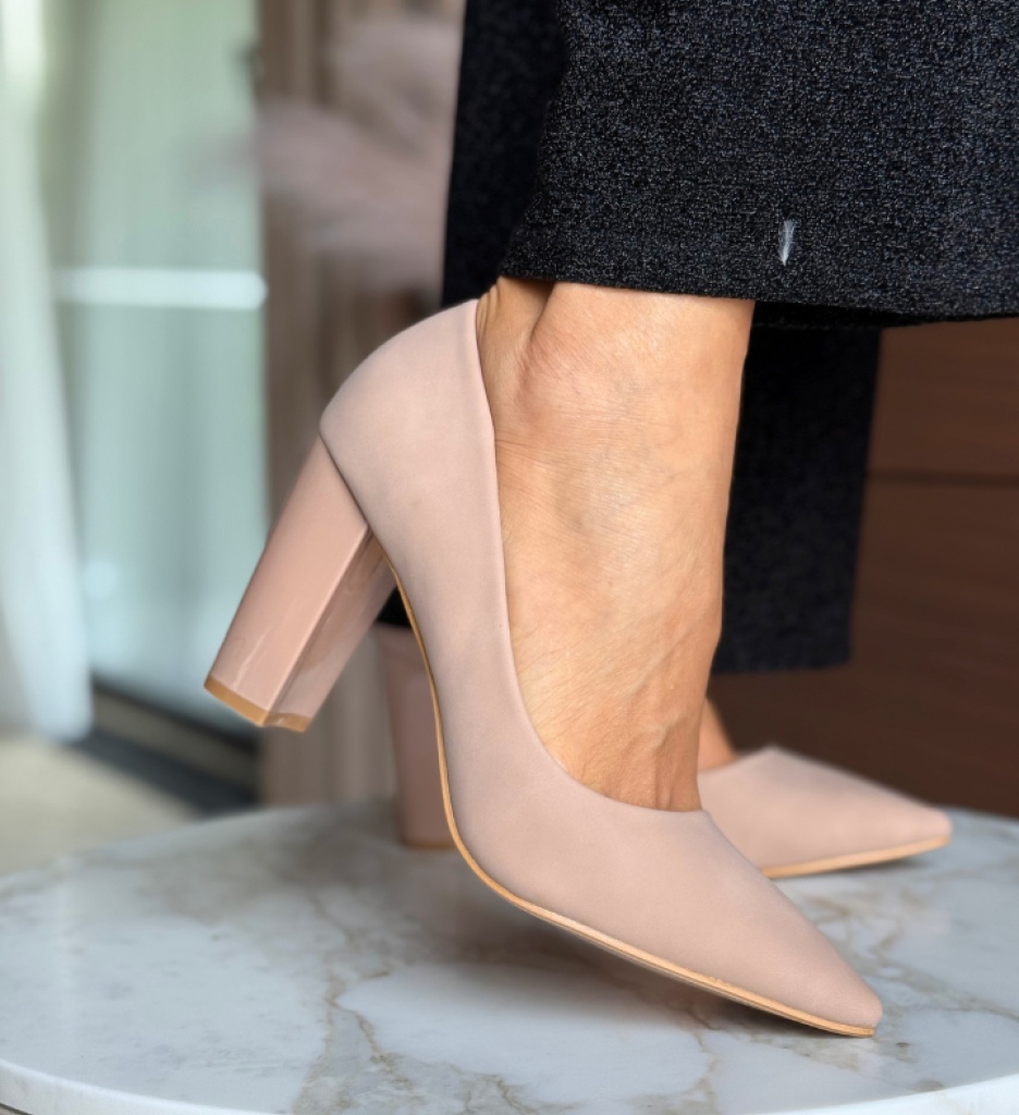 Pantofi dama Faisal Bej - Eleganță și Stil - imagine 3