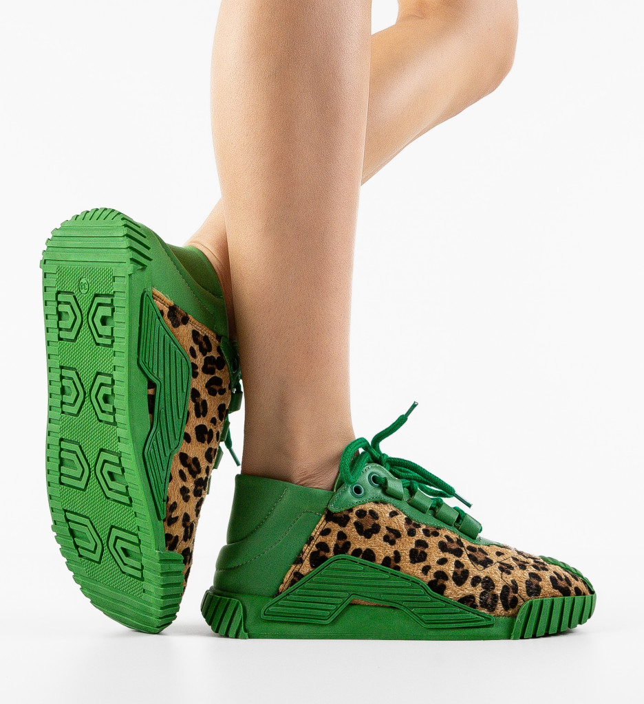 Sneakers Kofta Dama Verzi - Confort și Stil