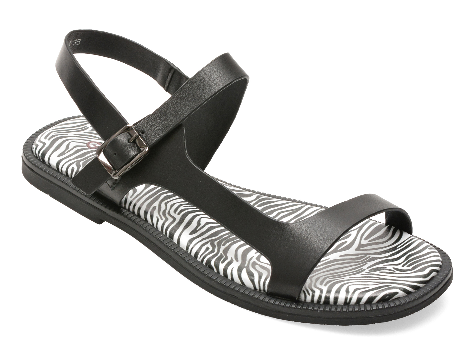 Sandale GRYXX Negre Piele Naturală | Eleganță și Confort