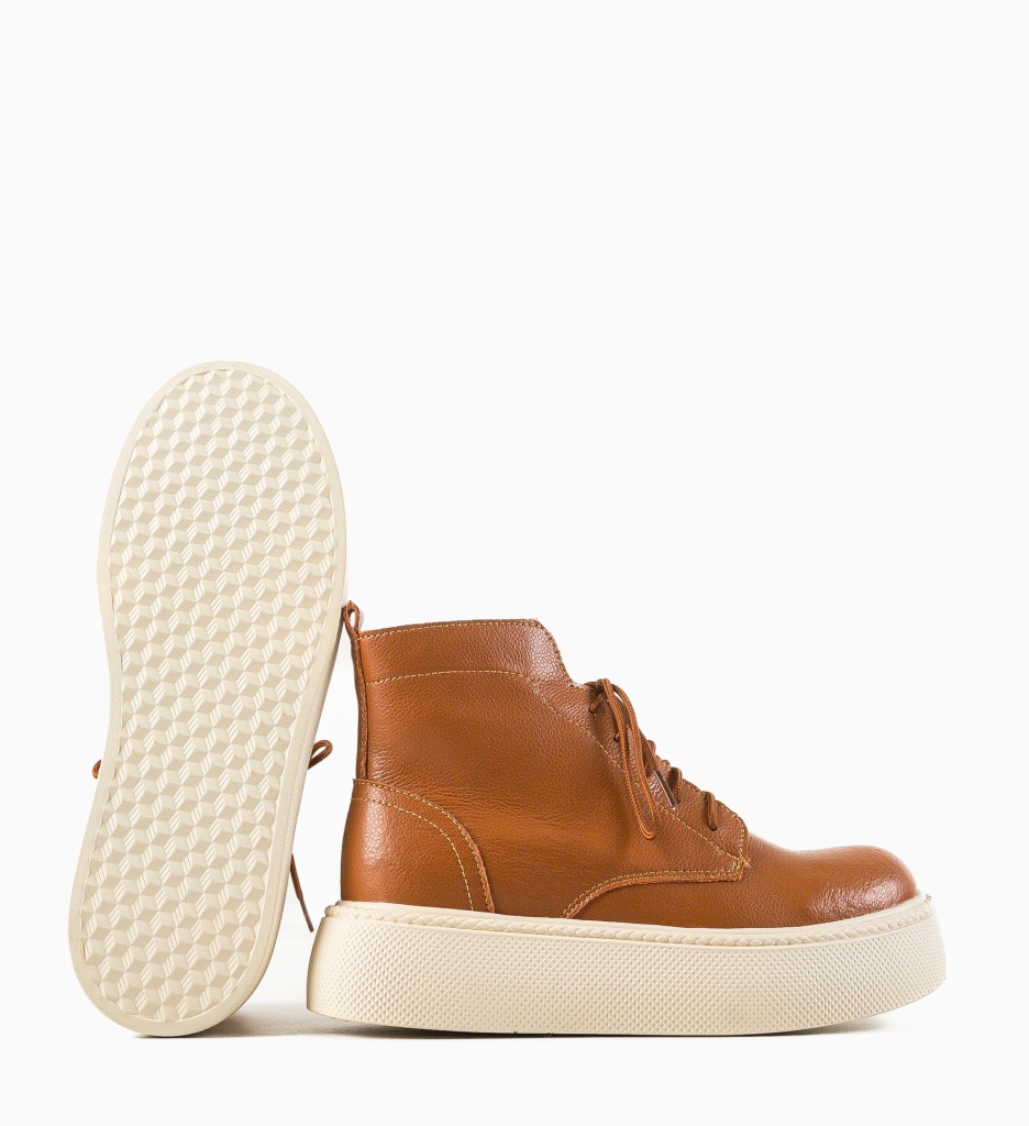 Ghete Dama Harlow Camel - Eleganță și Confort - imagine 5