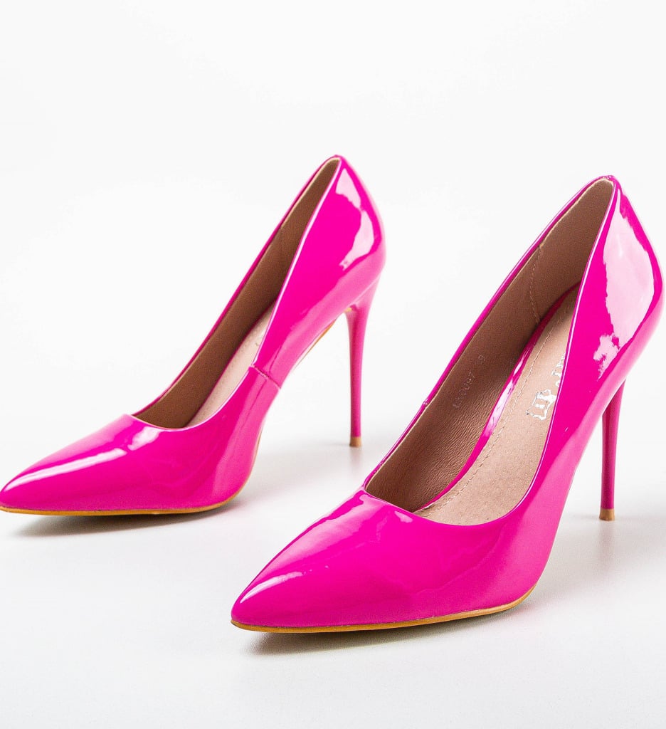 Pantofi cu toc Depurtat Telio Fuchsia | Eleganță - imagine 6
