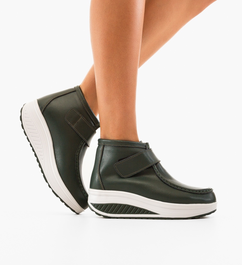 Pantofi Casual Misha Verzi - Confort și Stil - imagine 2