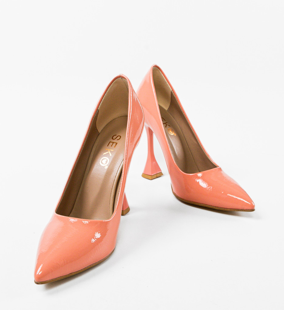 Pantofi cu toc Rimo Roz - Eleganță și Stil - imagine 6