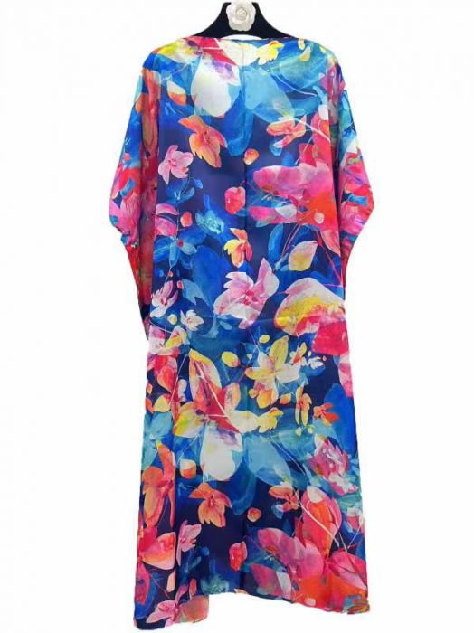 Rochie Poncho Plaja Shopika Matase | Eleganță - imagine 1