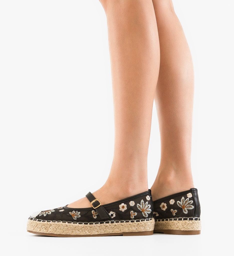Espadrile Mason Negre - Confort & Stil Elegant - imagine 2