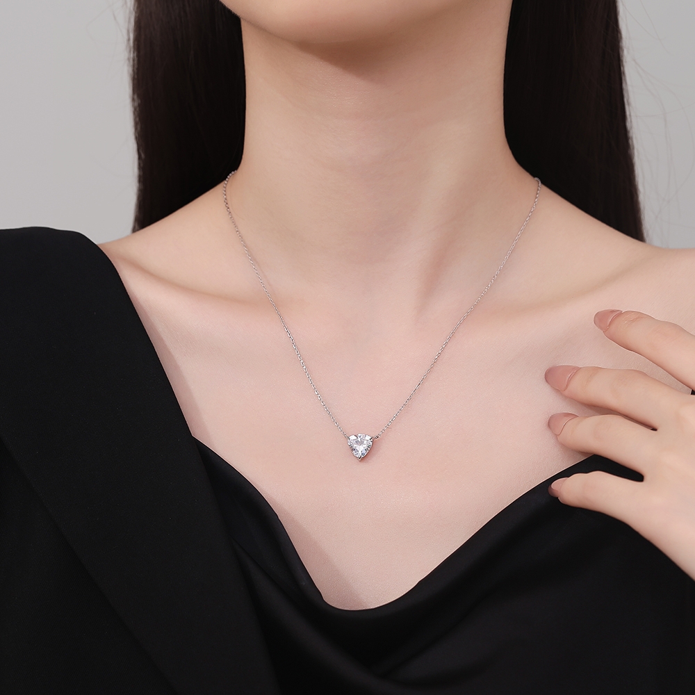 Lanțisor Argint 925 Haifeng cu Zirconiu - imagine 2