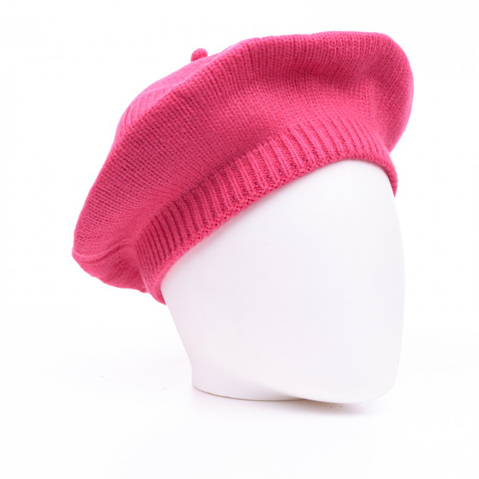 Beretă Fucsia Shopika din Lână 100% | Căldură și Stil