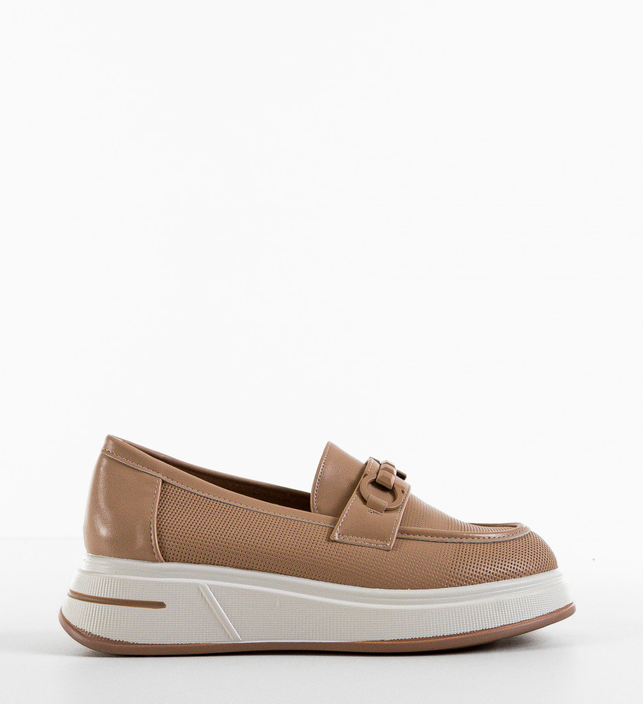 Pantofi Casual Kores Bej - Confort și Stil - imagine 4