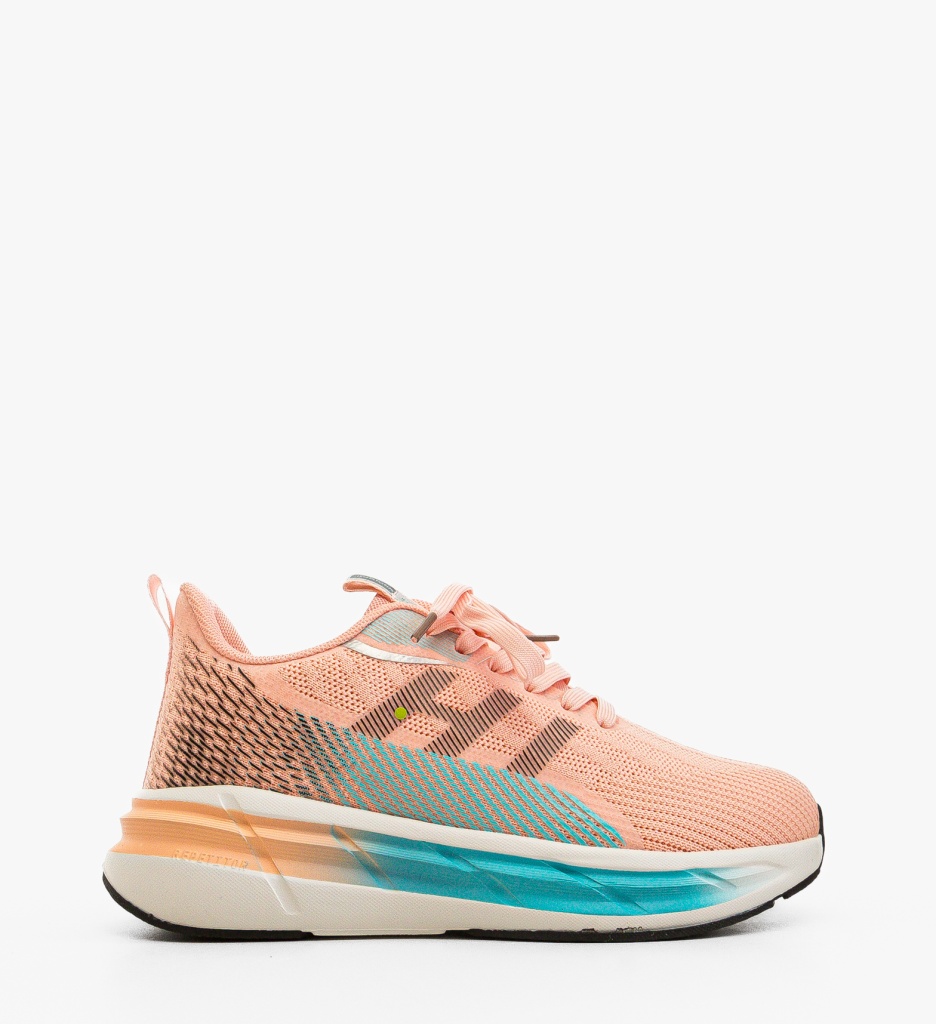 Sneakers Dama Kristil Roz - Confort și Stil - imagine 2