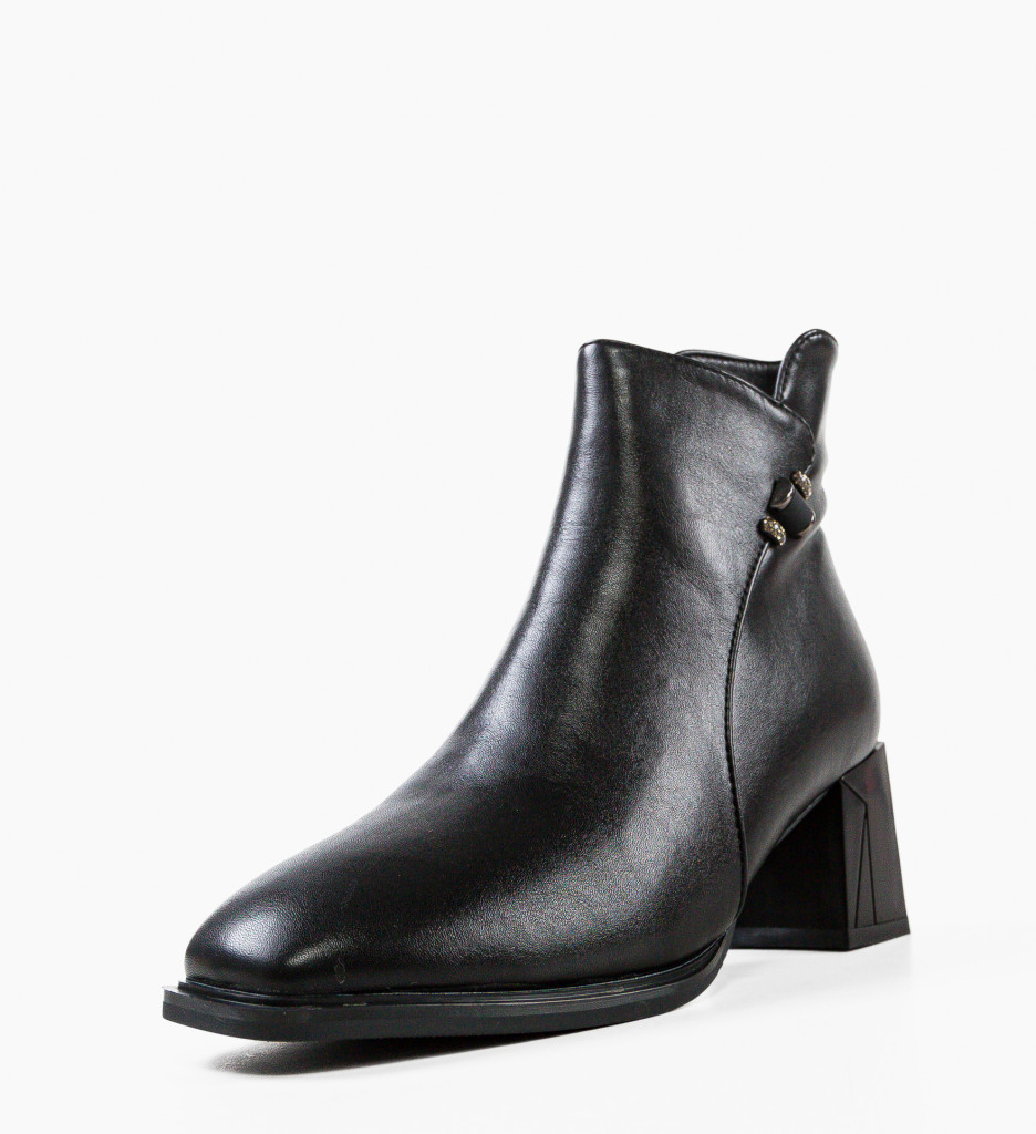 Botine Valbon Negre Depurtat | Confort și Eleganță - imagine 7