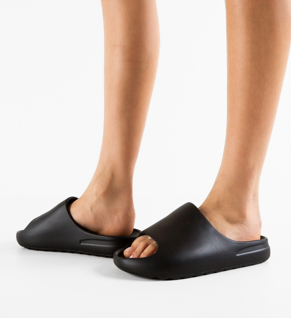 Sandale Dama Elise Negre - Confort Elegant - imagine 3