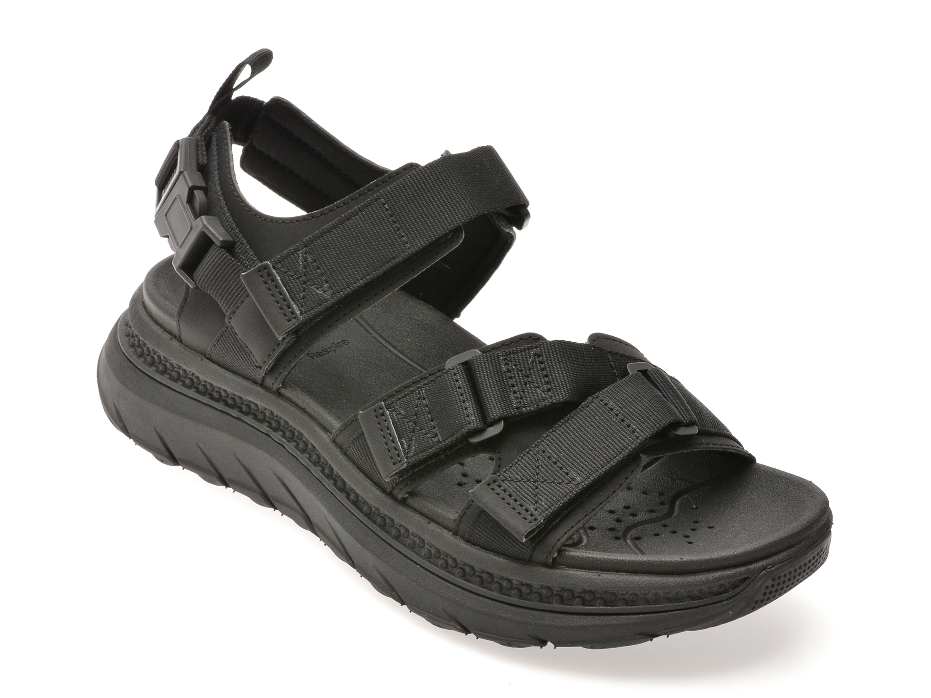 Sandale Geox Barbati Negre - Confort Respirabil