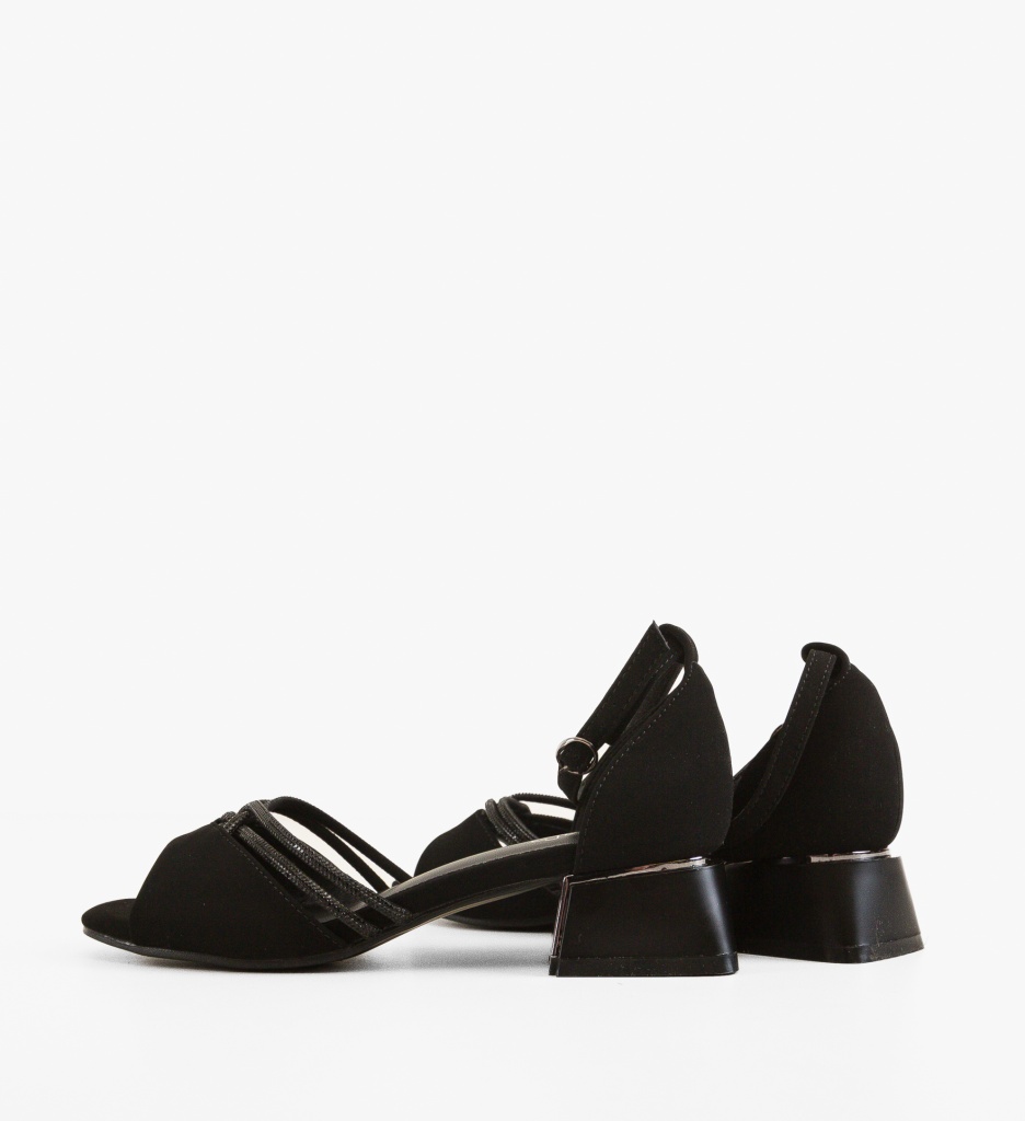 Sandale Fenrir Negre | Eleganță și Stil - imagine 5