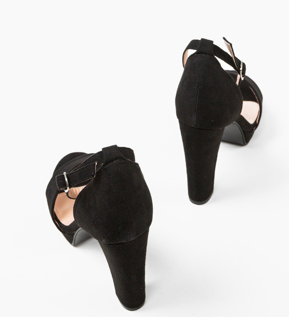 Sandale dama Merfok Negre | Elegant - imagine 9