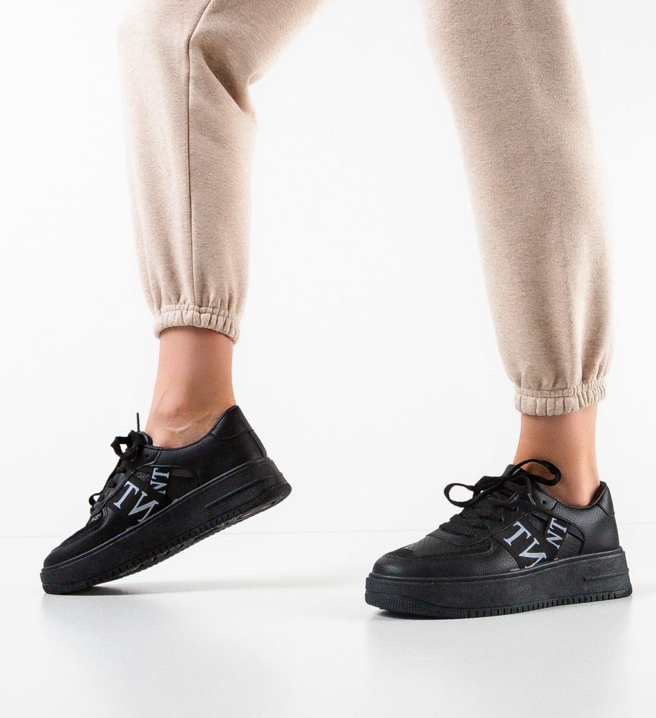 Sneakers Dama Vuton Negri - Confort si Stil - imagine 2