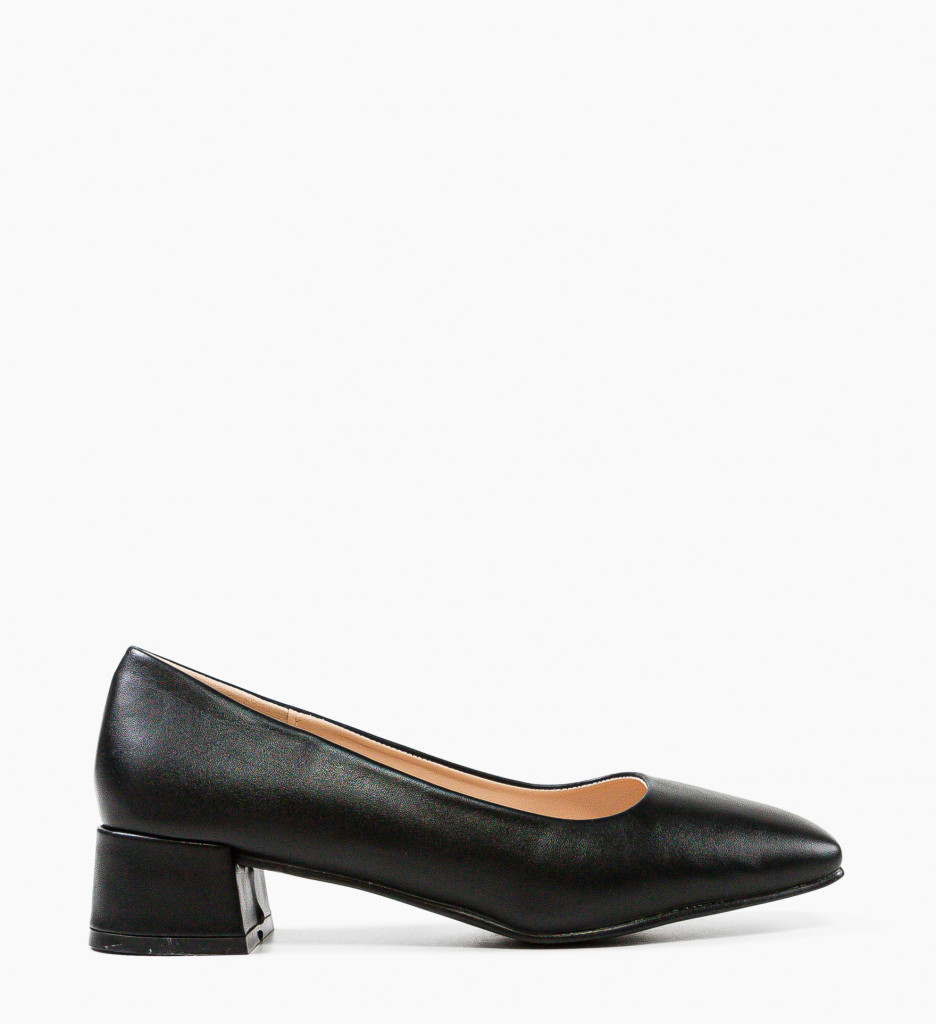 Pantofi cu Toc Parks Negri - Eleganță și Stil - imagine 5