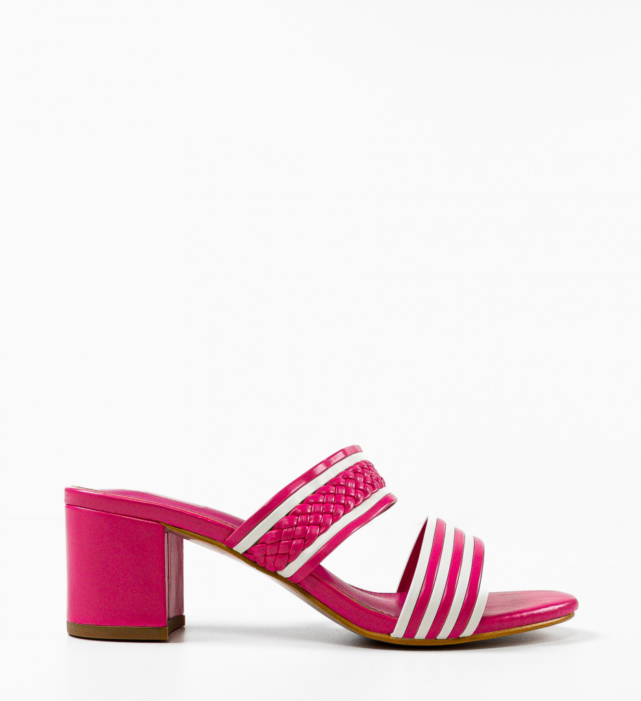 Saboti Dama Nora Fuchsia - Eleganță și Stil - imagine 5