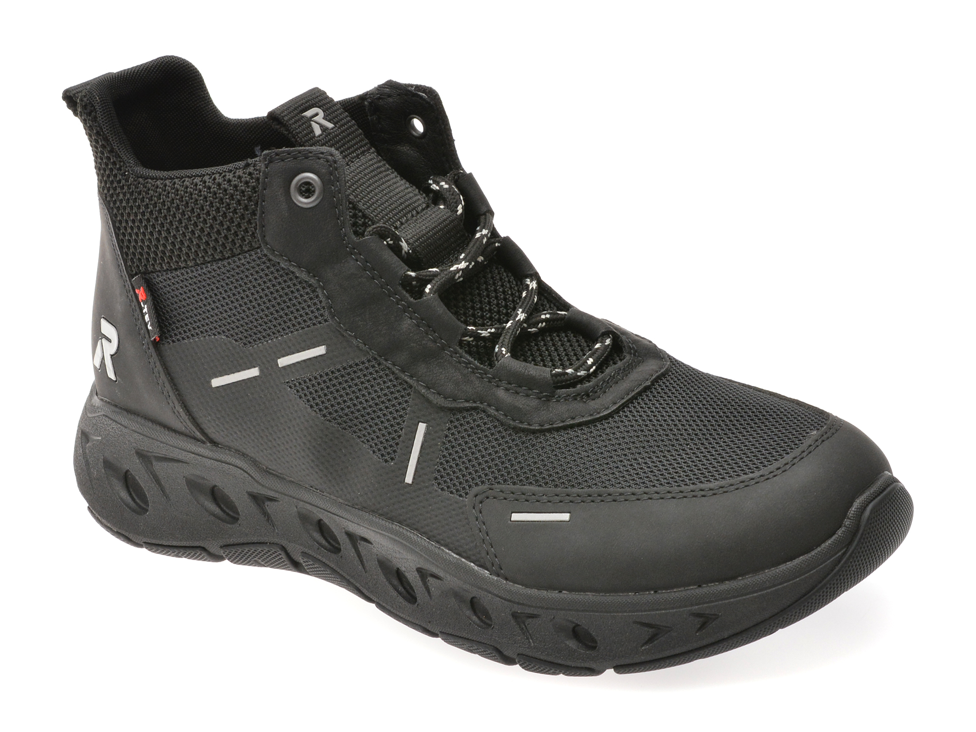 Ghete RIEKER Negre M6500 Confortabile