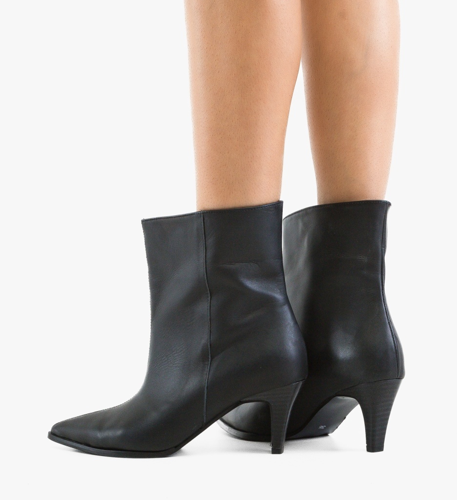 Botine Dama Abble Negre | Eleganta si Confort