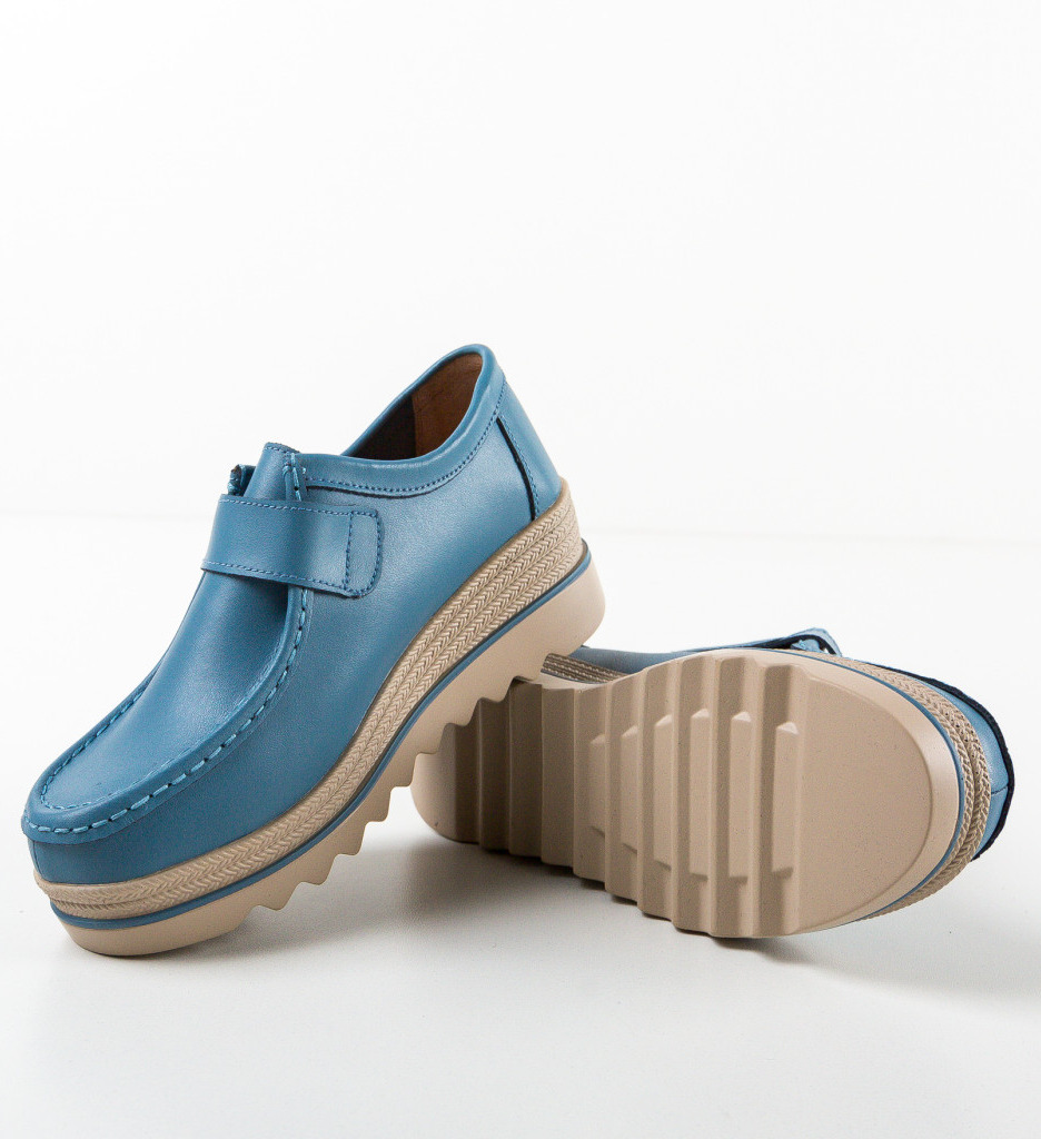 Pantofi Casual Albastri - Stil și Confort - imagine 6