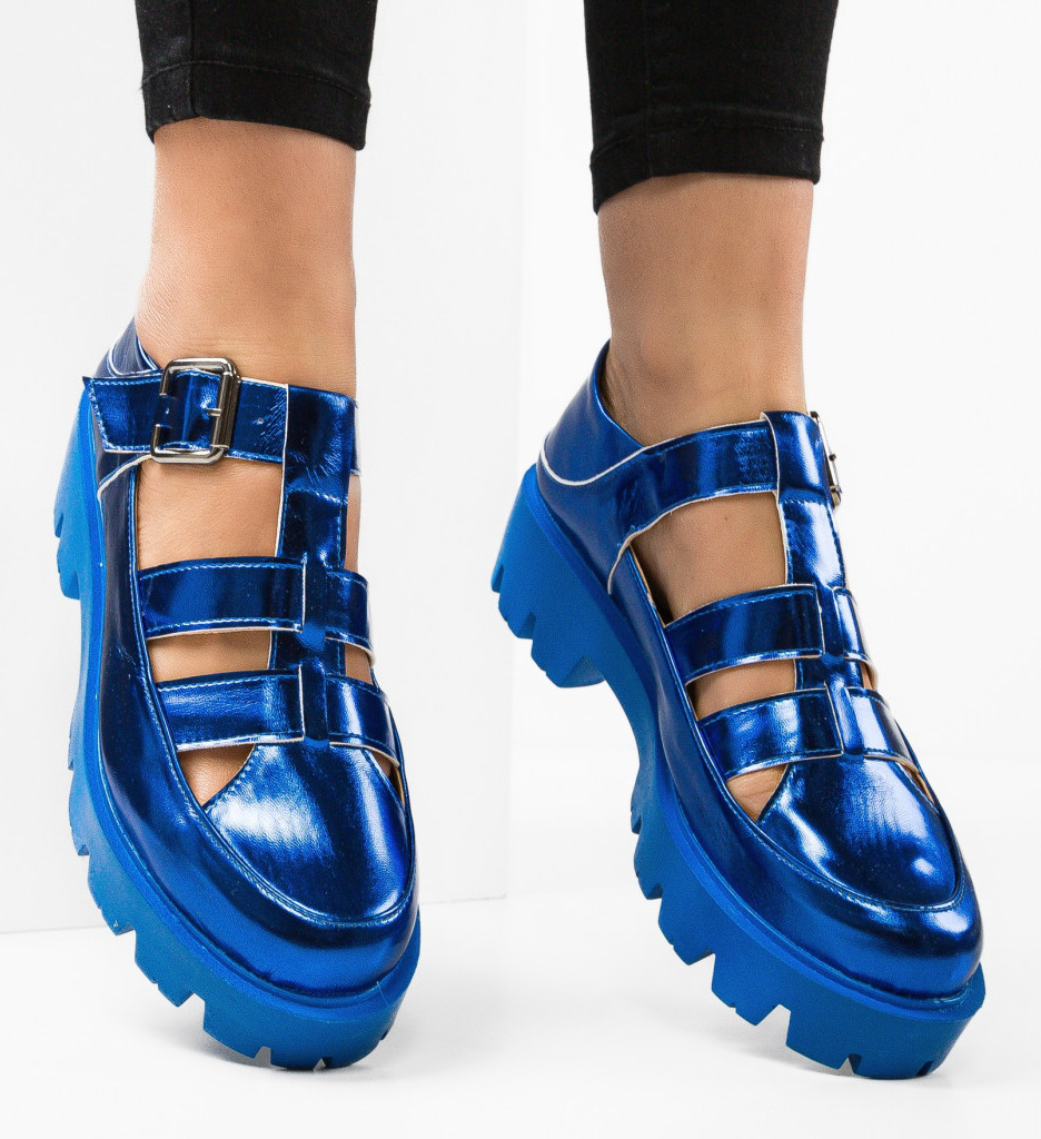 Pantofi Casual Teoritzi Albastri | Confort & Stil - imagine 2