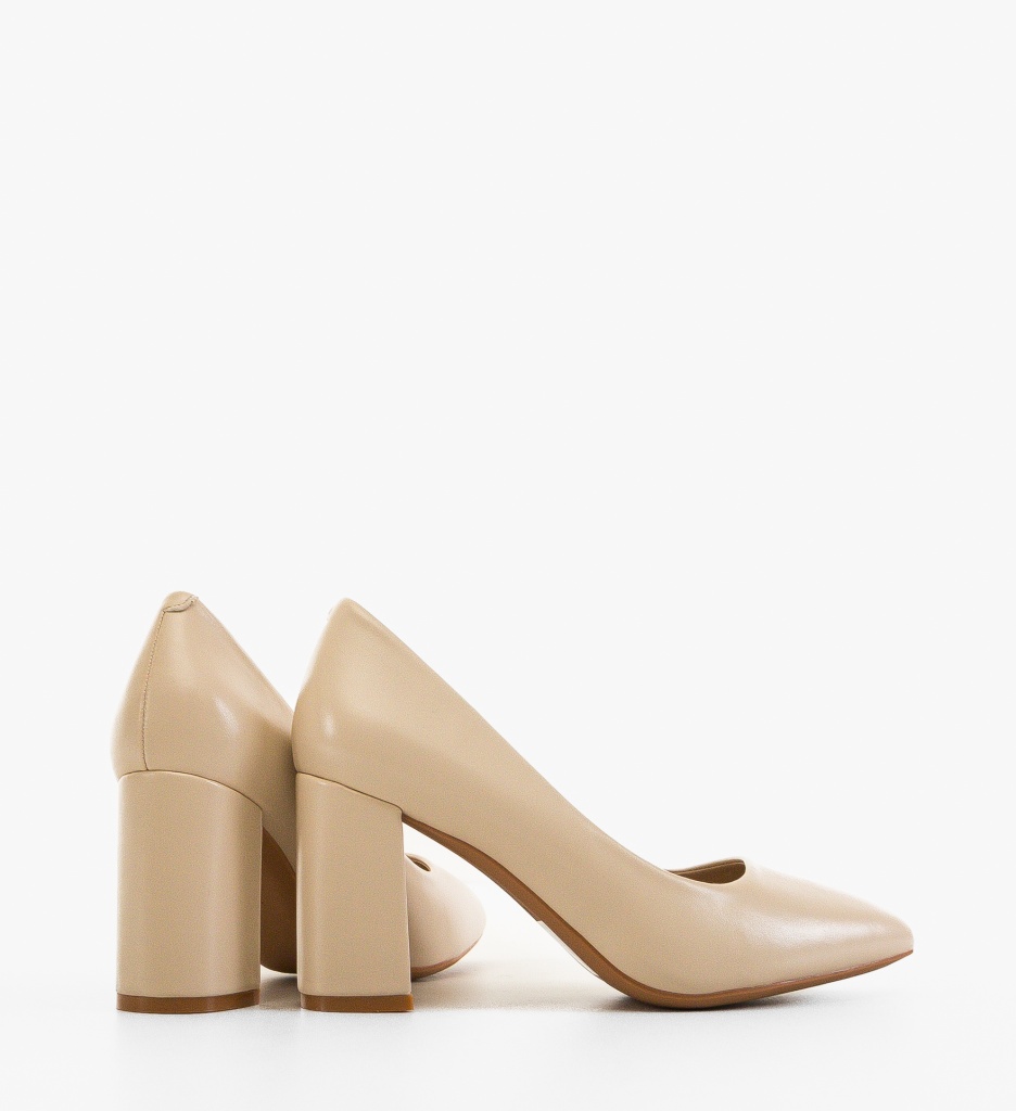 Pantofi cu toc Bej Freska - Eleganță și Confort - imagine 7