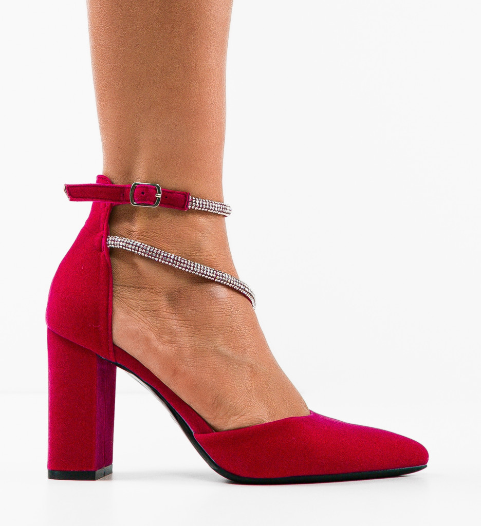 Pantofi Chuks Fuchsia - Eleganță și Stil - imagine 4