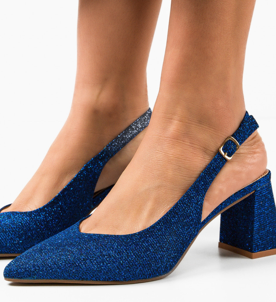 Pantofi Terminak Albastri | Eleganță și Stil - imagine 3
