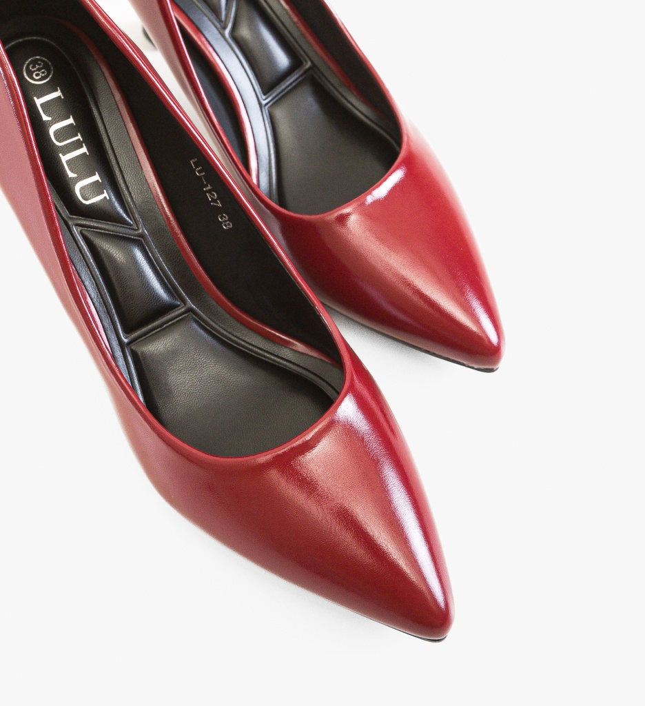 Pantofi Hamilton Grena - Eleganță și Stil Premium - imagine 2