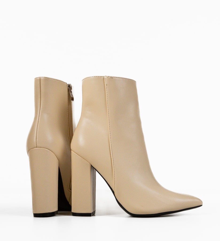 Botine Dama Kellp Bej | Eleganță și Confort - imagine 6