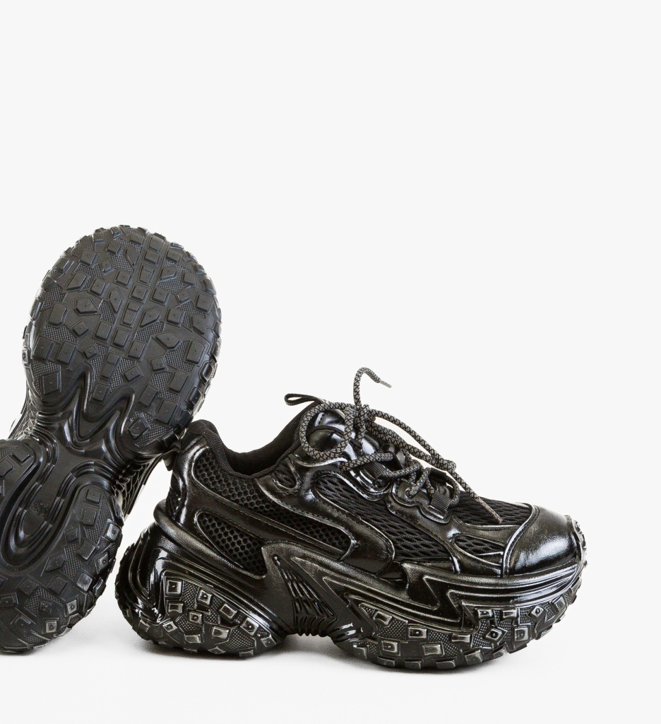 Sneakers Dama Kannka Negri | Confort și Stil Urban - imagine 6