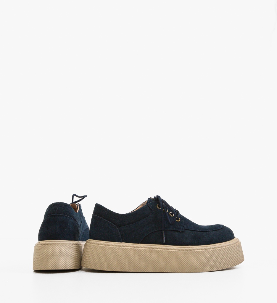 Sneakers Dama Albastri Sweep | Confort & Stil - imagine 4