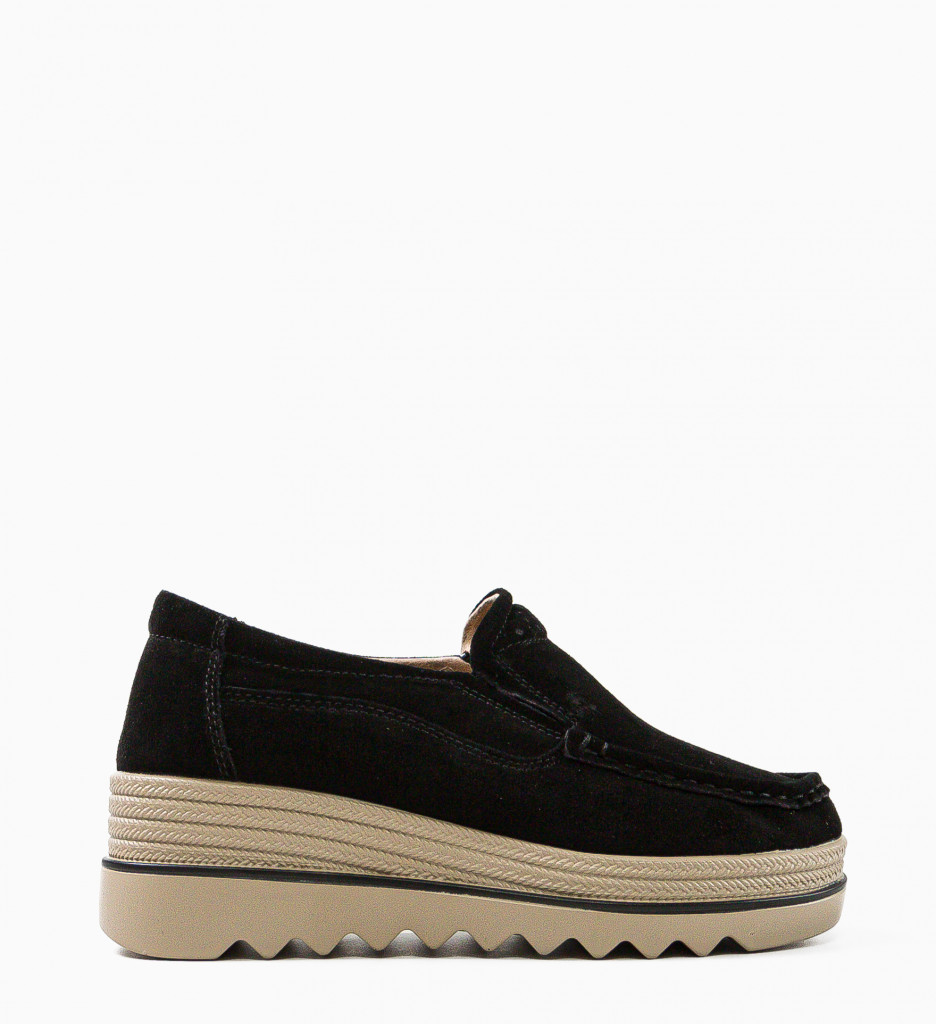 Pantofi Casual Smirno Negri - Confort și Stil - imagine 4