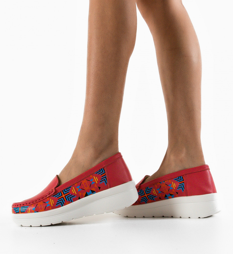 Pantofi Casual Corai - Stil și Confort Zilnic - imagine 2