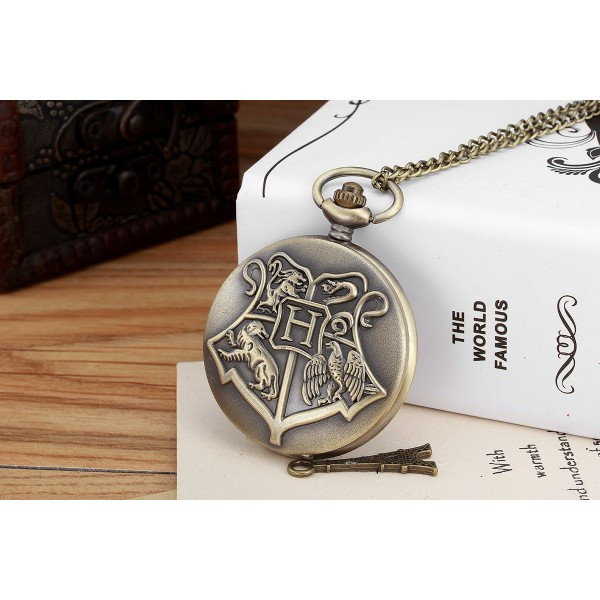 Ceas de buzunar Pava Harry Potter Hogwarts CS583 Vintage - imagine 5
