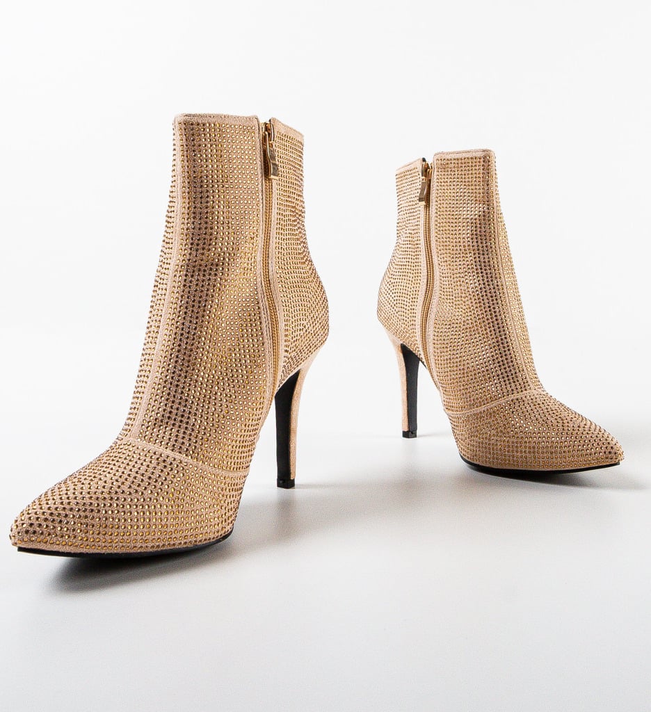 Botine Dama Bej Elegante și Confortabile - imagine 5