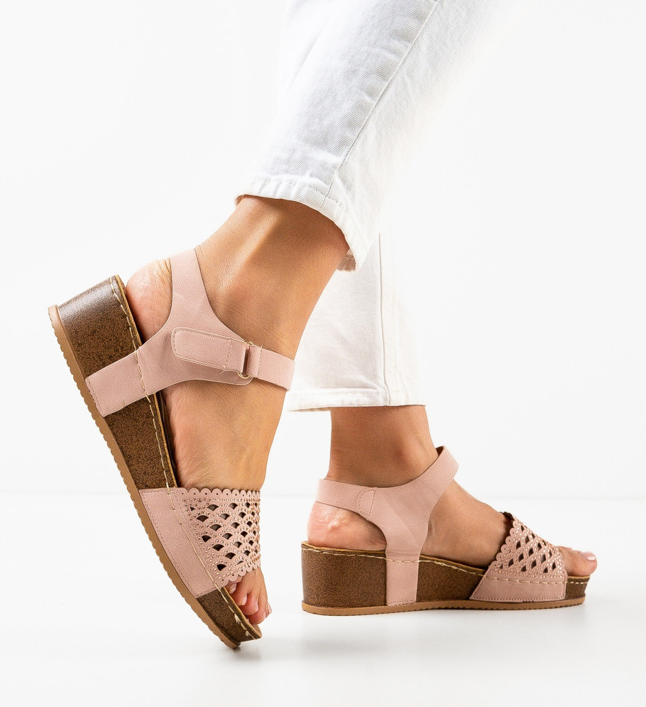 Sandale Herbie Roz - Confort și Stil Feminin - imagine 3