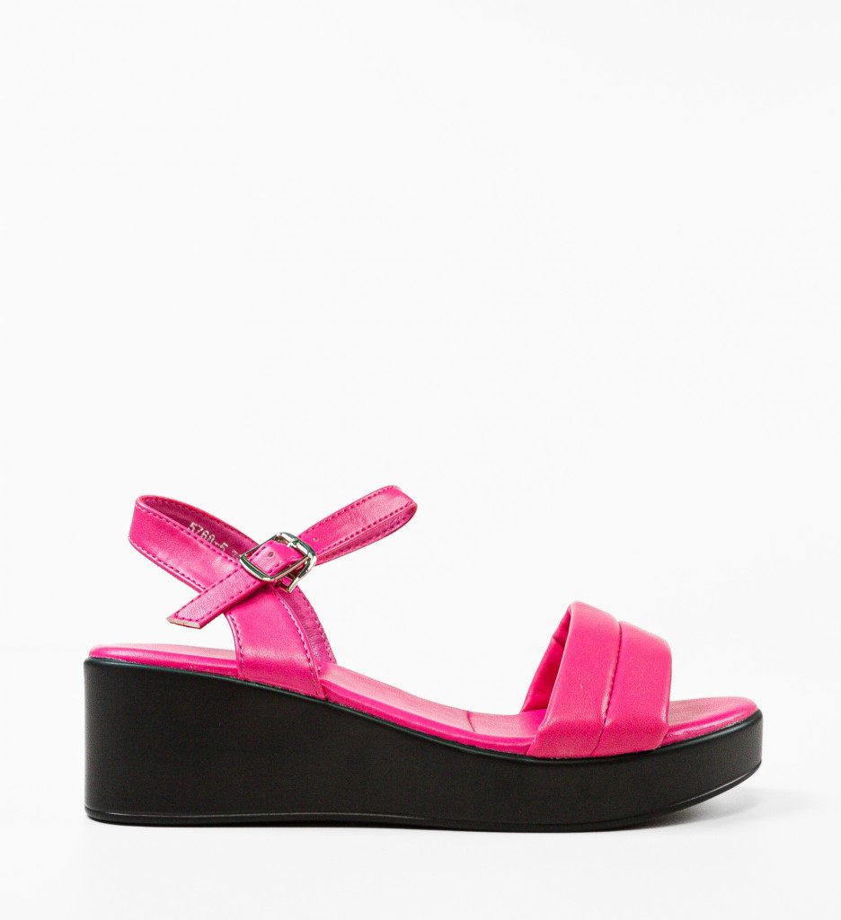 Sandale Meeko Fuchsia | Stil Vibrant și Confort - imagine 2