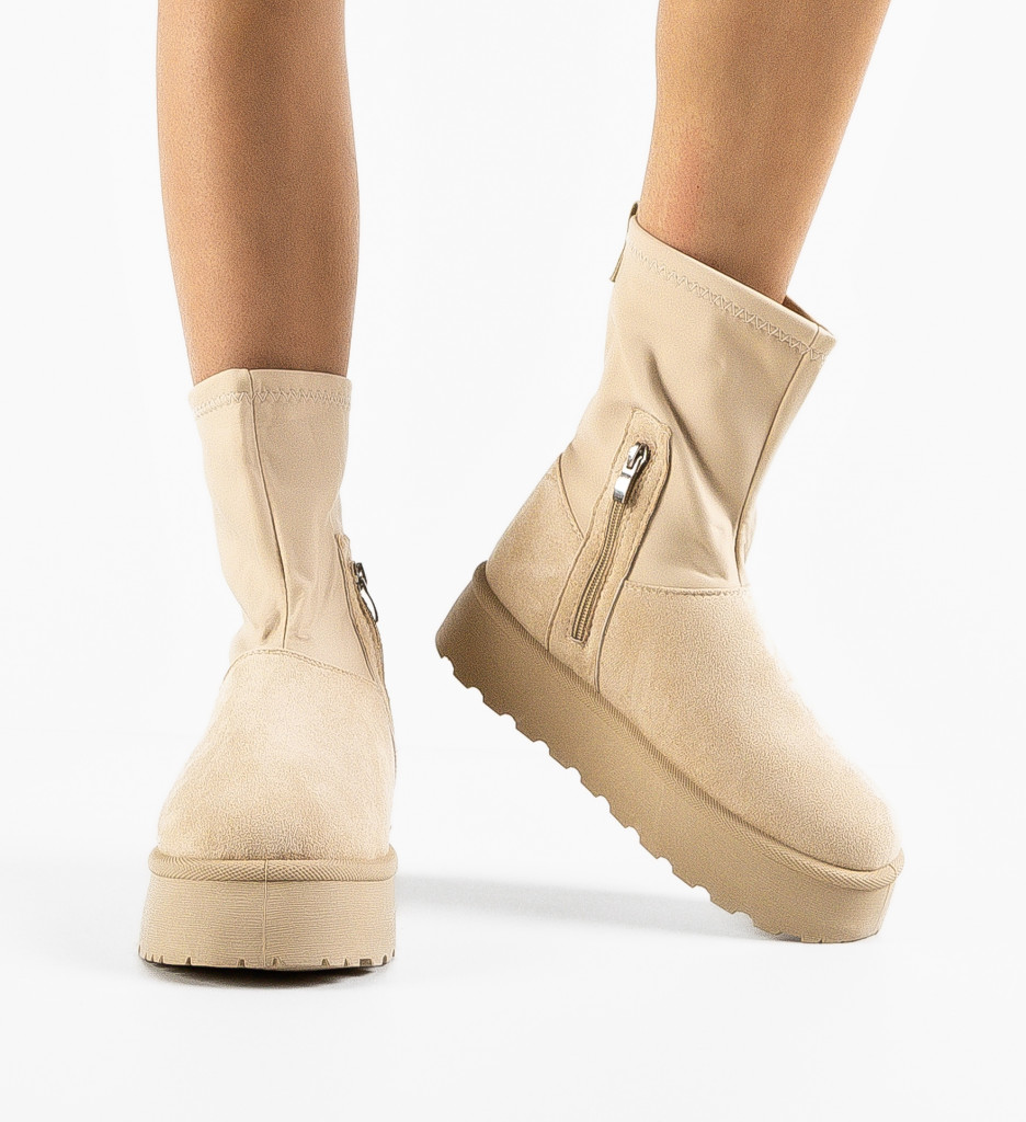 Cizme Ug Ultrao Bej - Confort și Stil - imagine 2