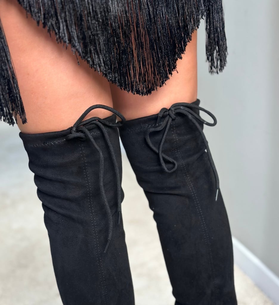 Cizme Dama Melio Negre - Eleganță și Stil - imagine 2